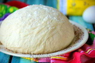 Дрожжевое тесто на кефире