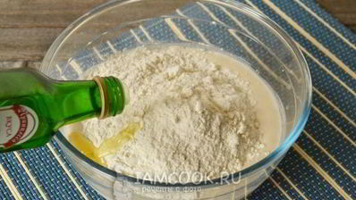 дрожжевое тесто за 15 минут