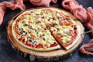 Хрустящее тесто для пиццы