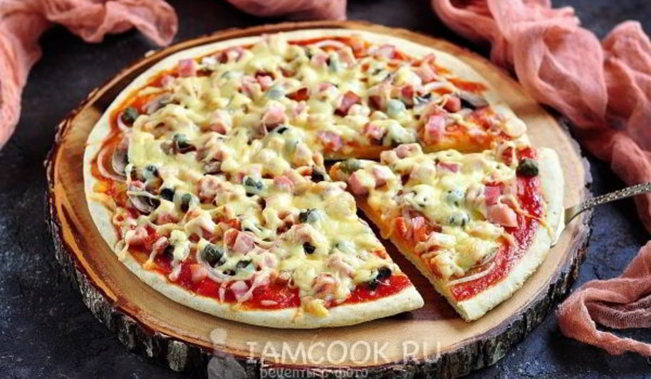 Рецепт хрустящего теста для пиццы