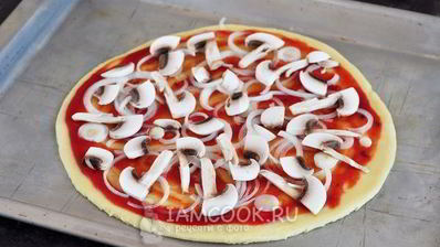 хрустящее тесто для пиццы