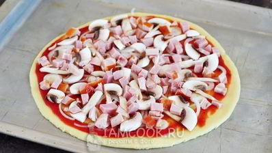 хрустящее тесто для пиццы