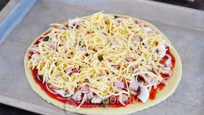 хрустящее тесто для пиццы