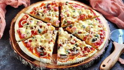 хрустящее тесто для пиццы