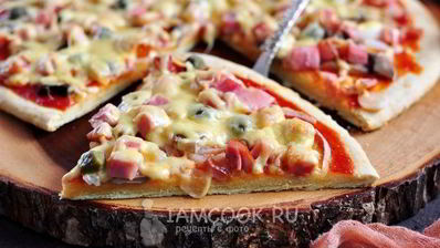 хрустящее тесто для пиццы