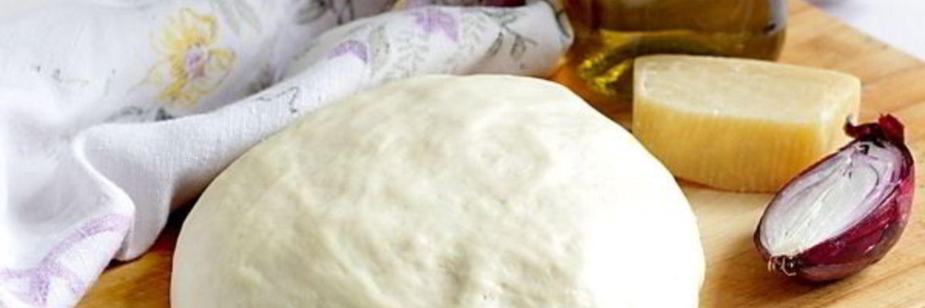 Классическое дрожжевое тесто для пиццы