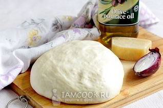 Классическое дрожжевое тесто для пиццы