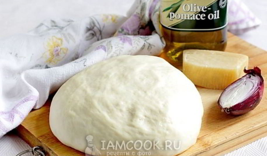 Рецепт классического дрожжевого теста для пиццы