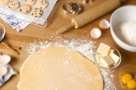 Песочное тесто с творогом