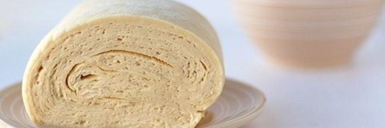 Постное бездрожжевое тесто