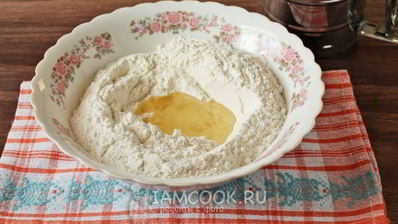 постное заварное тесто