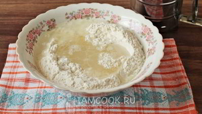 постное заварное тесто