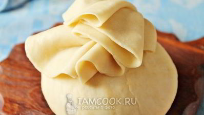 постное заварное тесто