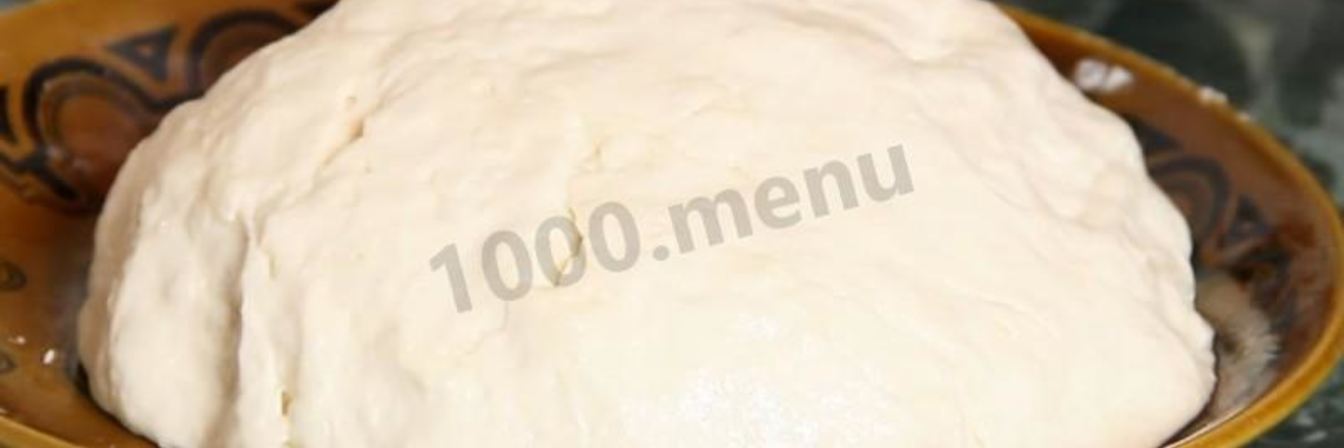 Пресное тесто для пирожков на кефире