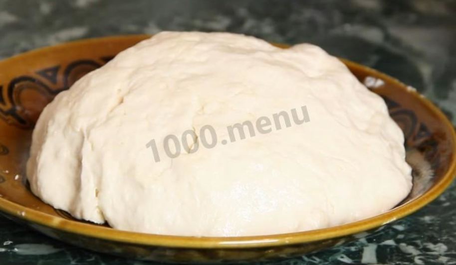 Рецепт пресного теста для пирожков на кефире