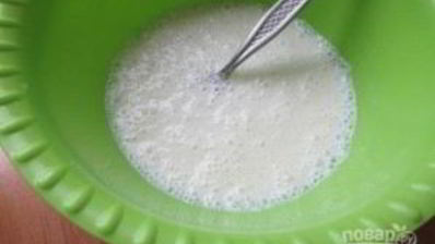 пресное тесто на молоке