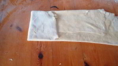 слоеное пресное тесто