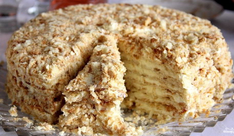 Рецепт слоеного теста для наполеона