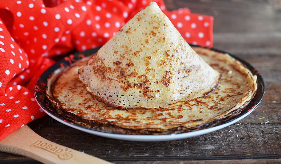 Рецепт теста для блинов