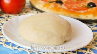 тесто для пиццы