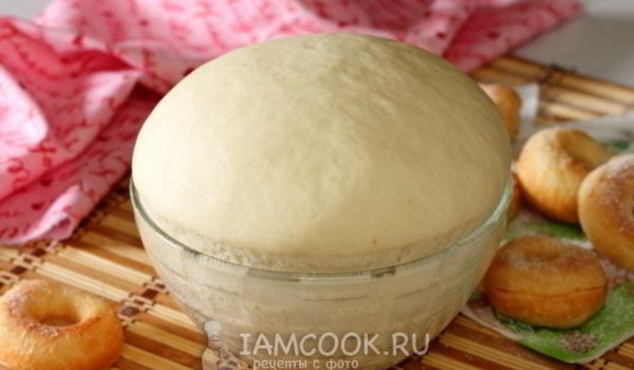 Рецепт теста для пончиков
