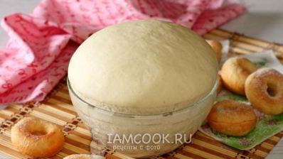 тесто для пончиков