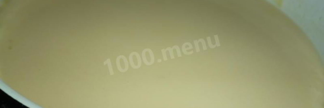 Тесто для сладких блинов на молоке