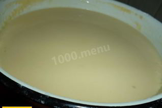 Тесто для сладких блинов на молоке