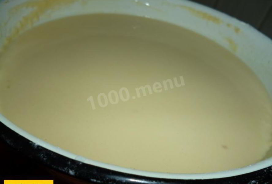 Тесто для сладких блинов на молоке