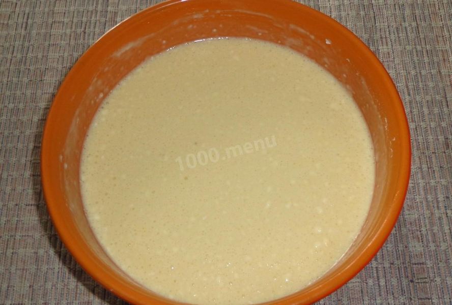 Тесто для толстых блинов на молоке