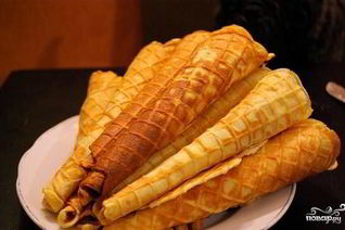 Тесто для вафель в электровафельнице