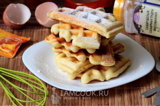 Тесто для вафель