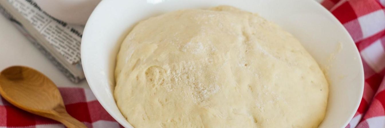 Тесто на булочки на сухих дрожжах