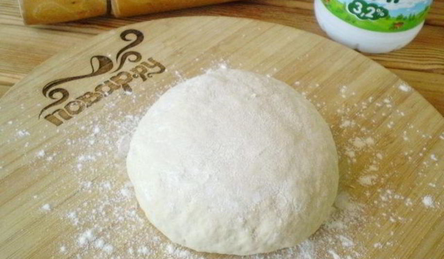 Рецепт теста на кефире без яиц