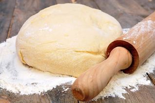 Тесто на сухих сливках