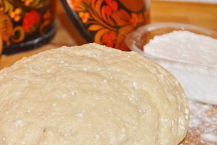 Творожное тесто для пирожков в духовке