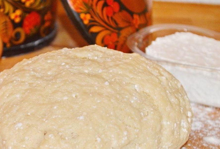 Творожное тесто для пирожков в духовке