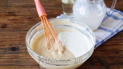 жидкое тесто на кефире