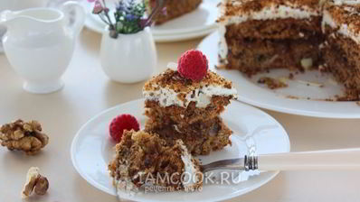 финиковый торт