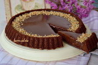 Итальянский шоколадный торт Джандуйя