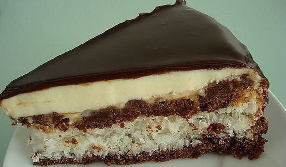 Рецепт кокосового торта с заварным кремом