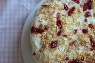 Наполеон с малиной