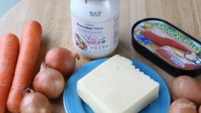 наполеон закусочный с рыбой