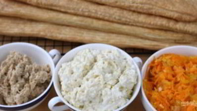 наполеон закусочный с рыбой