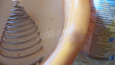 шоколадный блинный торт с творожным кремом