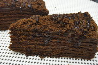 Шоколадный медовик