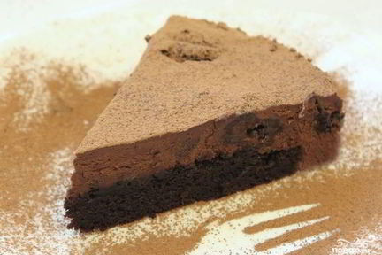 Шоколадный торт с черносливом