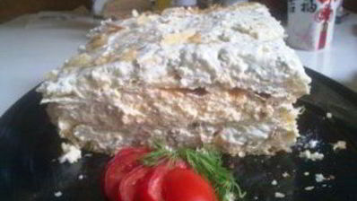 сырный наполеон