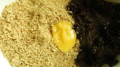 сыроедческий морковный торт