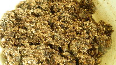 сыроедческий морковный торт